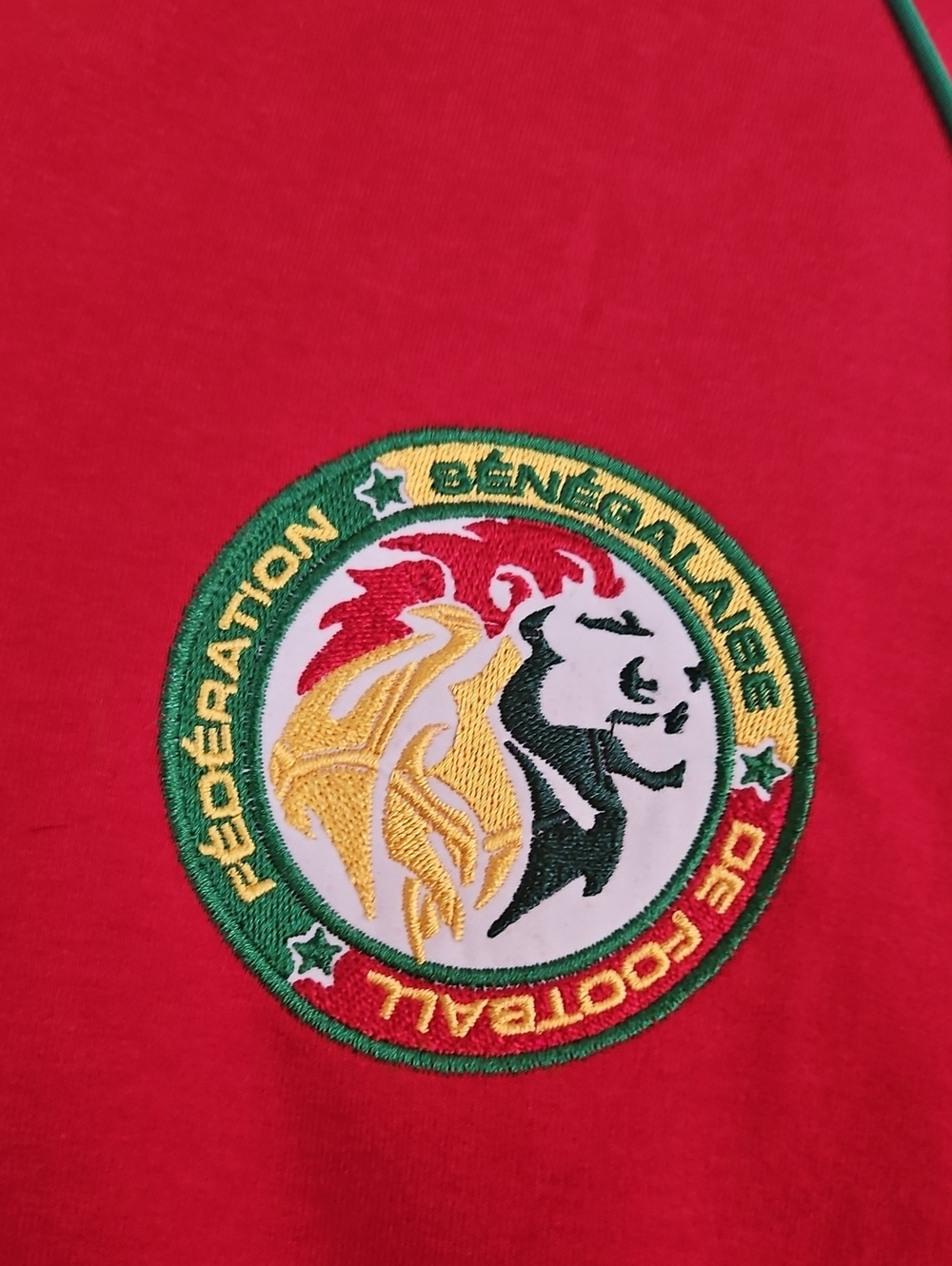 NEW PUMA Senegalese Football Federation Red, Yellow And Green Jacket SIZE XL - Picture 4 of 9